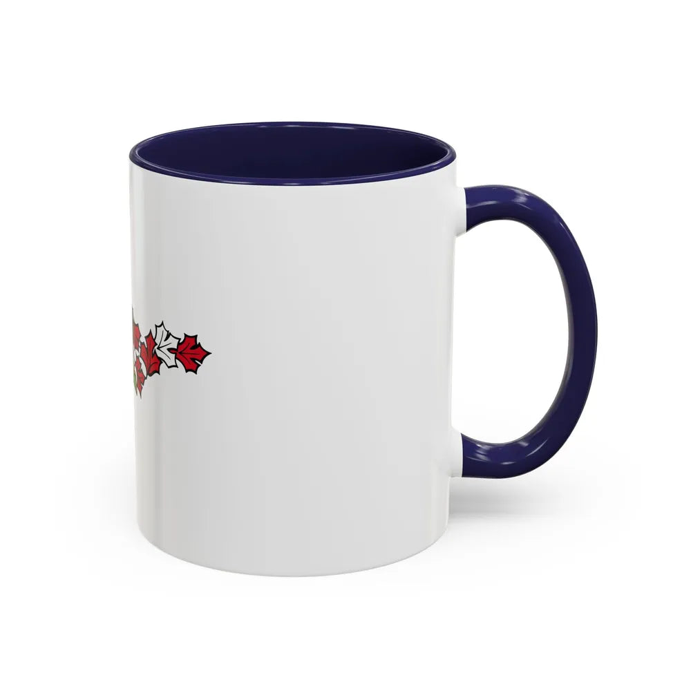 Canadian Helm - Accent Coffee Mug-Go Mug Yourself