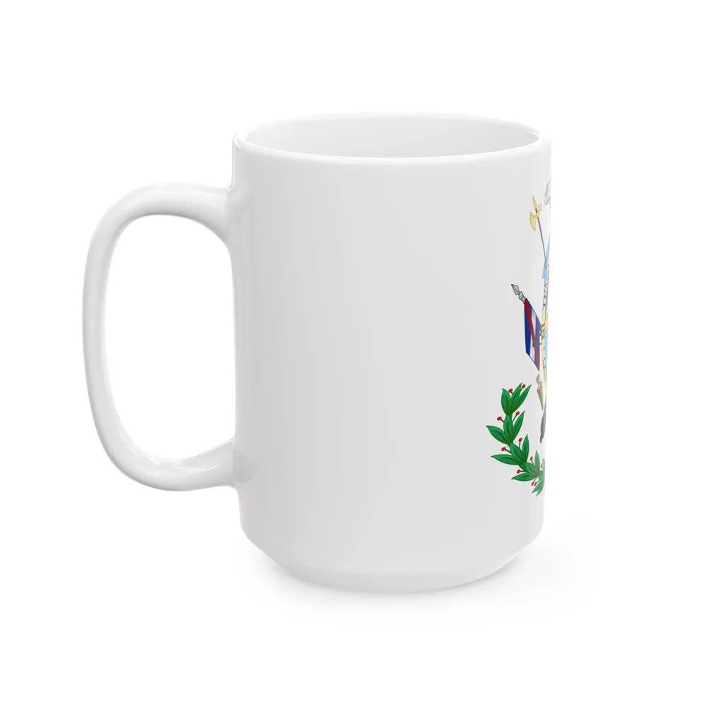 Coat of Arms of the Oriental Province - White Coffee Mug-Go Mug Yourself