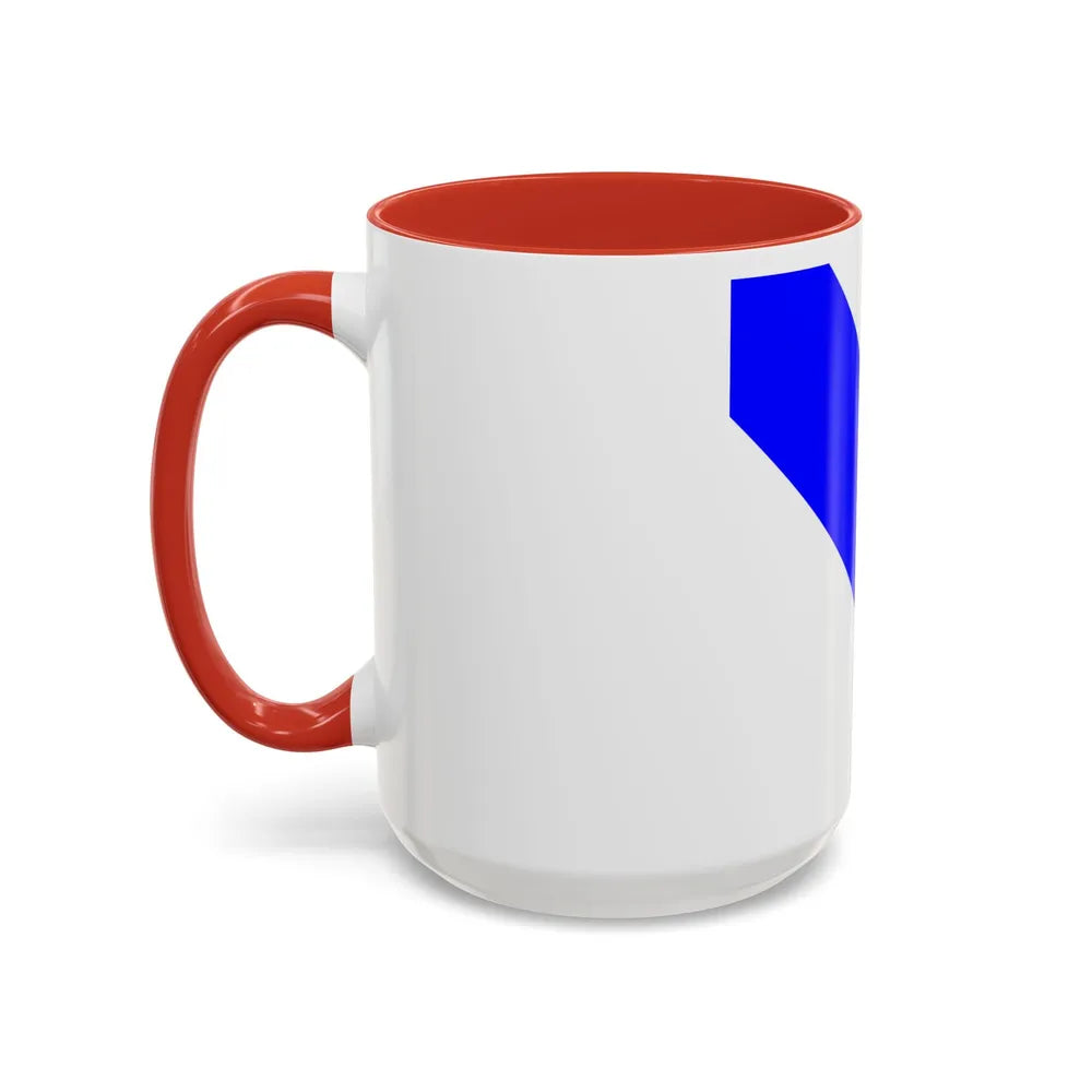 Flag of Bonfol Switzerland - Accent Coffee Mug-Go Mug Yourself