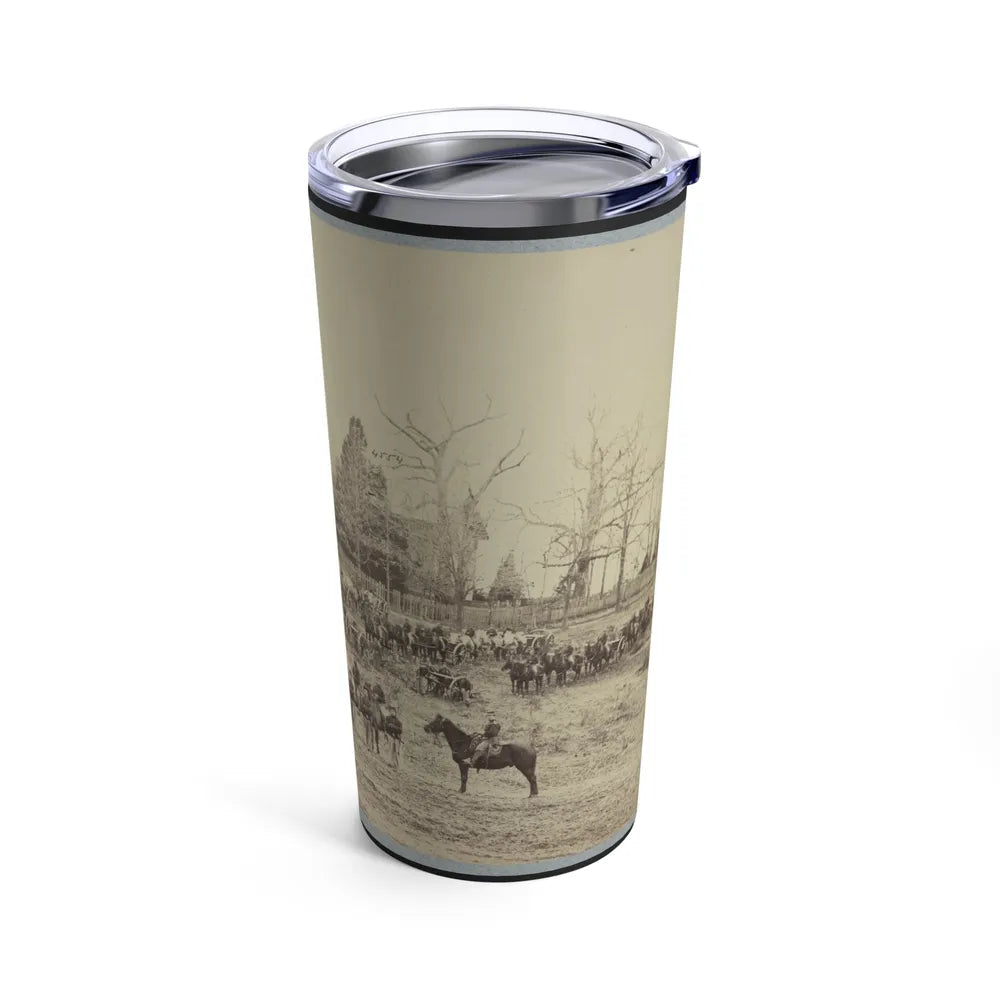 Union Artillery Unit Posing With Horses And Cannons (U.S. Civil War) Tumbler 20oz-Go Mug Yourself