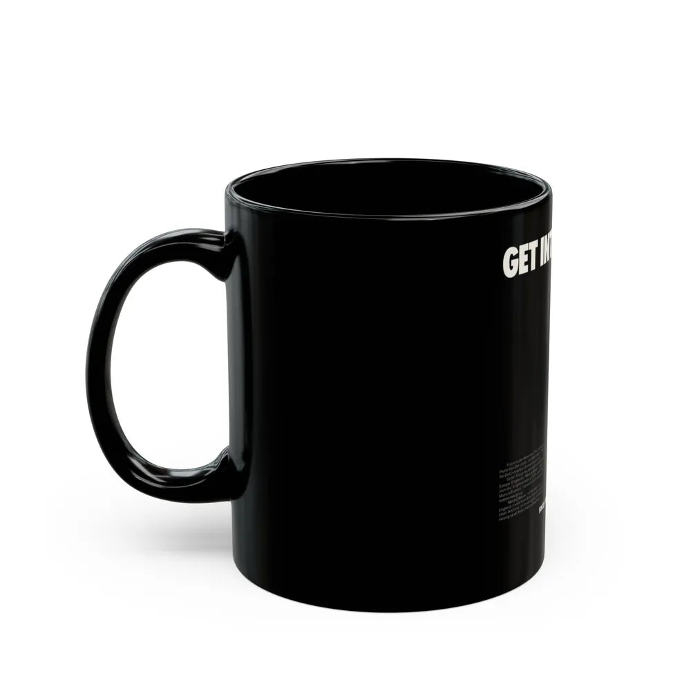 Focus 1973 (Music Poster) Black Coffee Mug-Go Mug Yourself