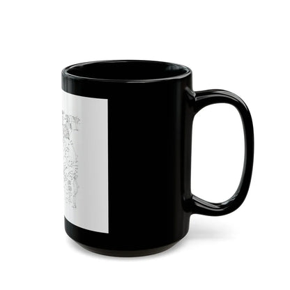 Erotic Connect-the-Dots Illustration - Black Coffee Mug-Go Mug Yourself