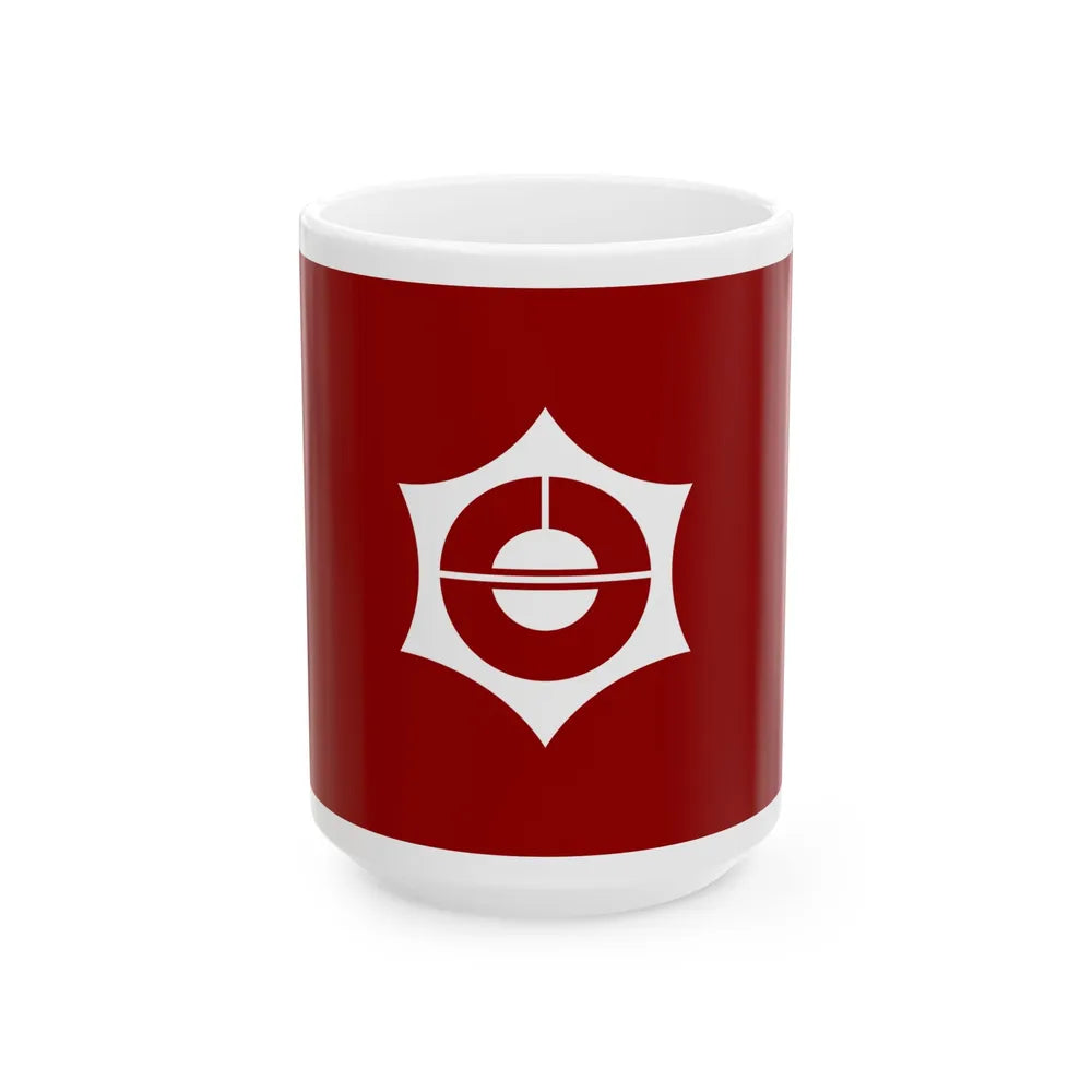 Flag of Taito Tokyo Japan - White Coffee Mug-15oz-Go Mug Yourself