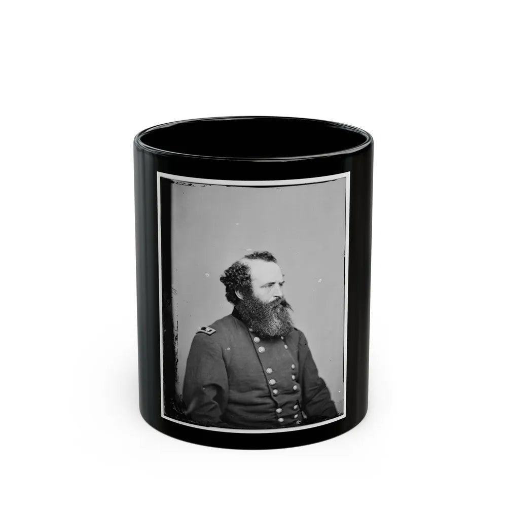 Portrait Of Maj. Gen. Romeyn B. Ayres, Officer Of The Federal Army (U.S. Civil War) Black Coffee Mug-11oz-Go Mug Yourself