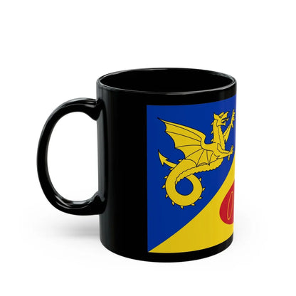 Flag of Craig y Dorth UK - Black Coffee Mug-Go Mug Yourself