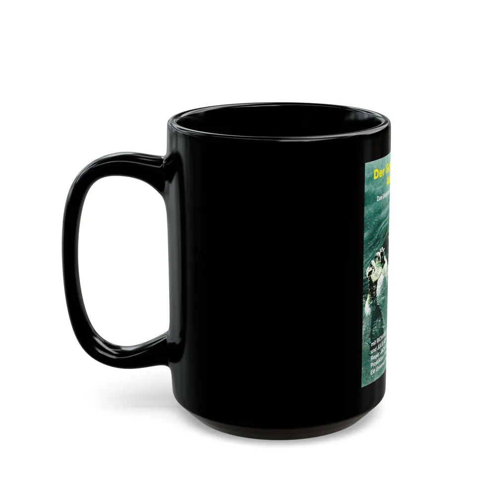 CREATURE FROM THE BLACK LAGOON (GERMAN) 1954 Movie Poster - Black Coffee Mug-Go Mug Yourself