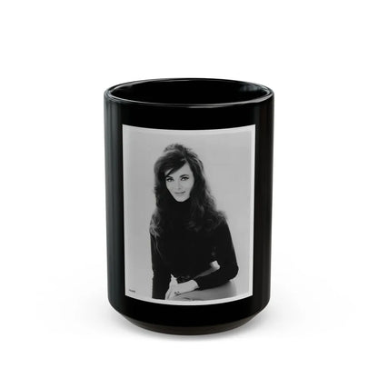 Gila Golan #126 (Vintage Female Icon) Black Coffee Mug-15oz-Go Mug Yourself