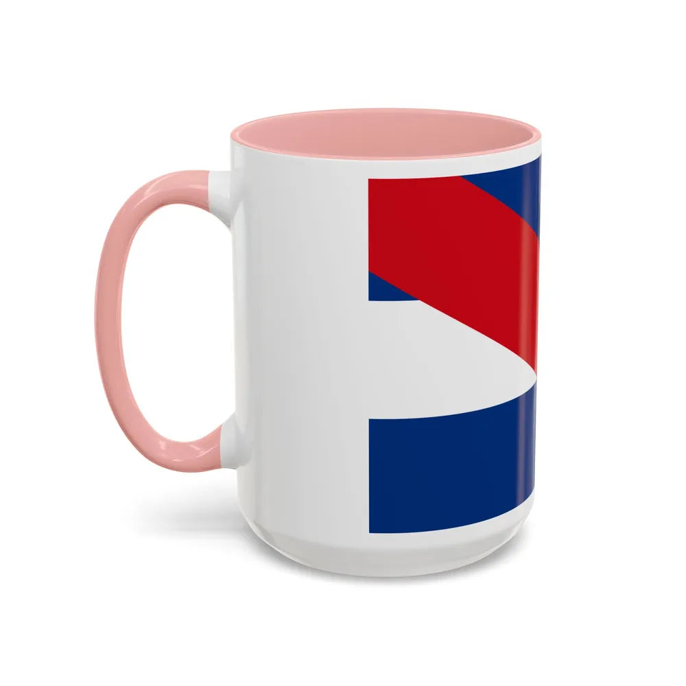 Flag of Federalist Party - Accent Coffee Mug-Go Mug Yourself