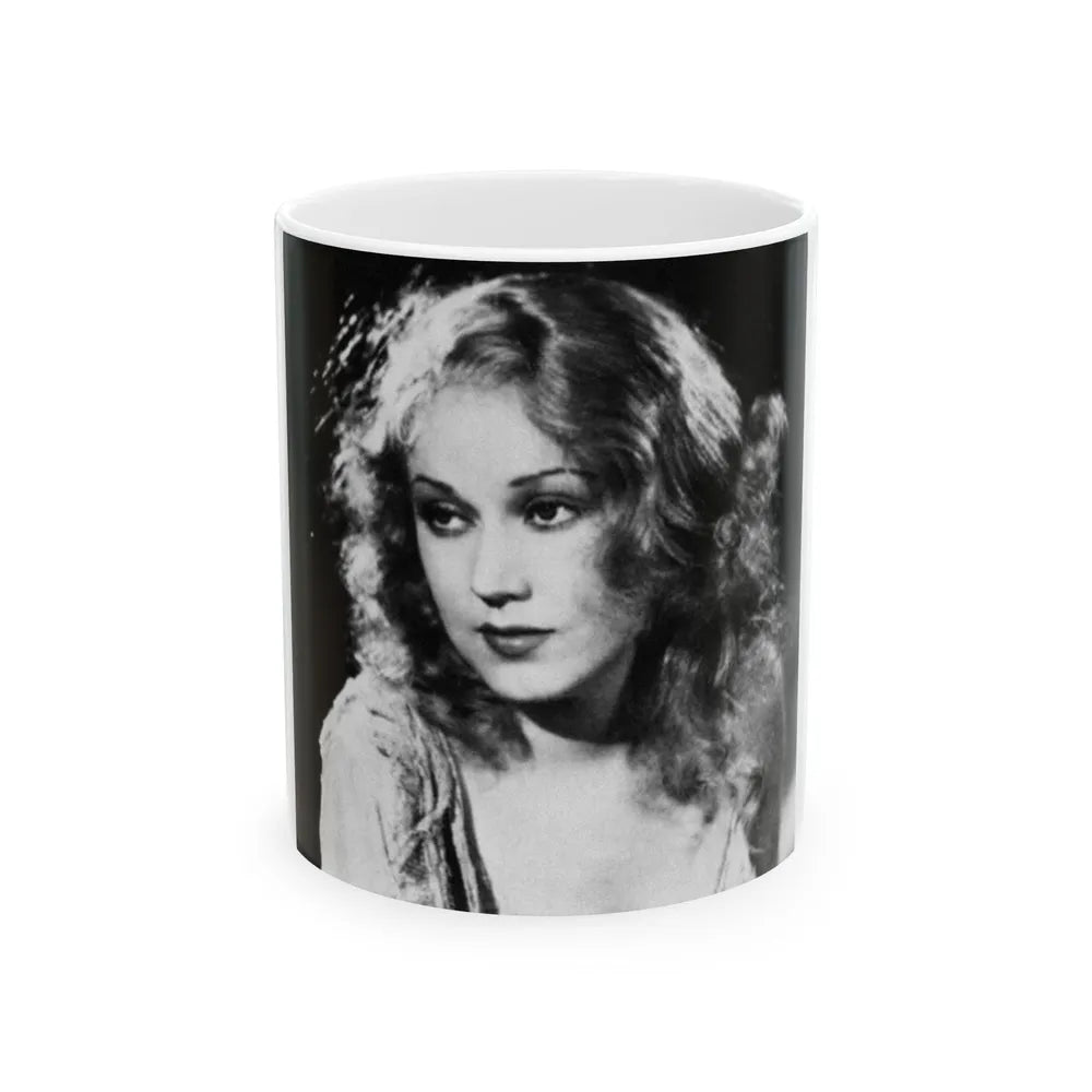 Fay Wray #38 (Vintage Female Icon) White Coffee Mug-11oz-Go Mug Yourself