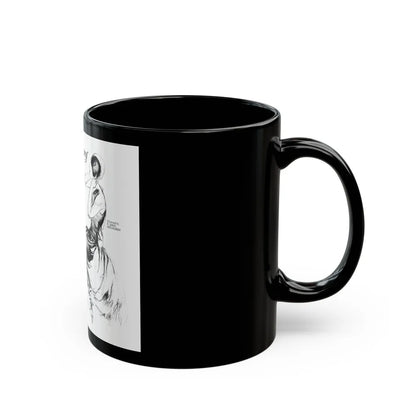 Blood Money (1), Collier's, March 10, 1928 - Black Coffee Mug-Go Mug Yourself