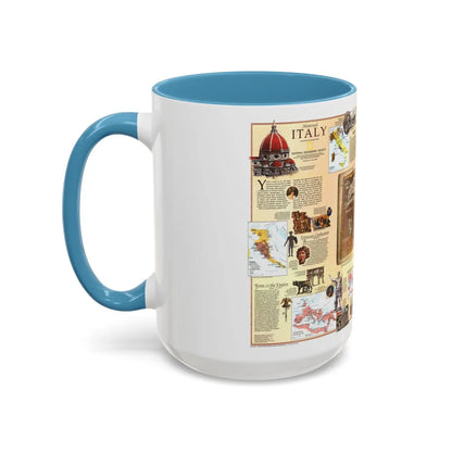 Italy - Historical (1995) (Map) Accent Coffee Mug-Go Mug Yourself