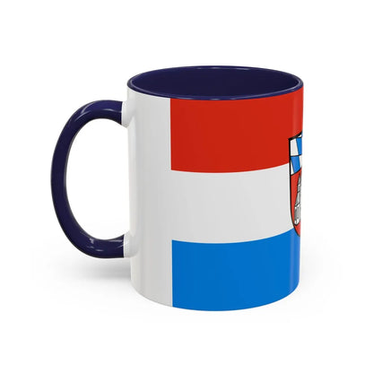 Flag of Cham Germany - Accent Coffee Mug-Go Mug Yourself