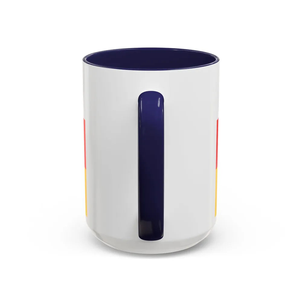 Flag of Erding Germany - Accent Coffee Mug-Go Mug Yourself