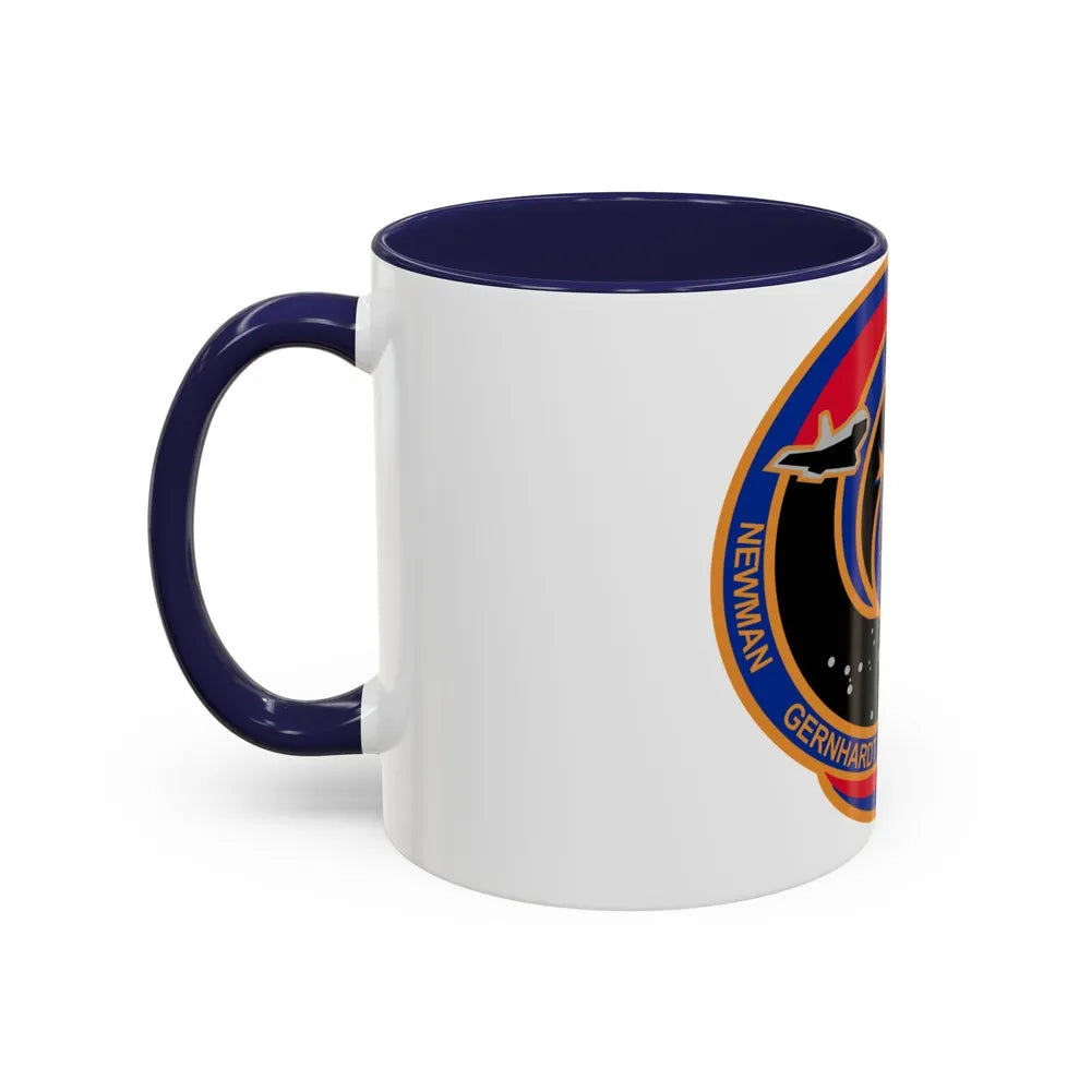 STS 69 (NASA) Accent Coffee Mug-Go Mug Yourself