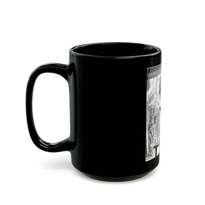 Jeanne Carmen #50 (Vintage Female Icon) Black Coffee Mug-Go Mug Yourself