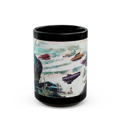 Concept art for the Great Undersea Race (2) - Black Coffee Mug-15oz-Go Mug Yourself