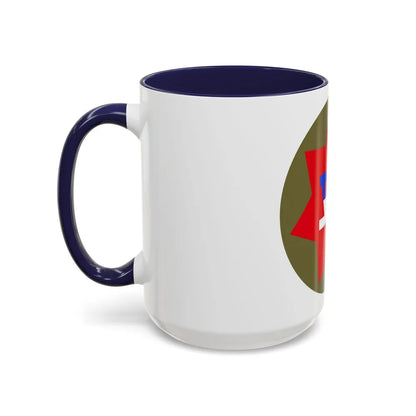 VII Corps (U.S. Army) Accent Coffee Mug-Go Mug Yourself