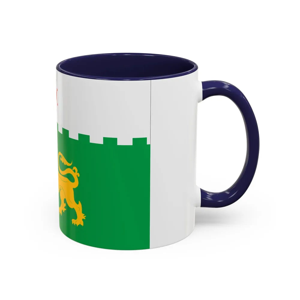 Flag of Akhaltsikhe Georgia - Accent Coffee Mug-Go Mug Yourself