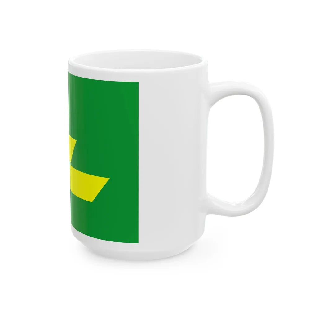 Flag of Miyazaki Prefecture Japan - White Coffee Mug-Go Mug Yourself