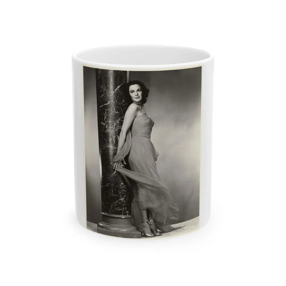 Patricia Medina #78 (Vintage Female Icon) White Coffee Mug-11oz-Go Mug Yourself