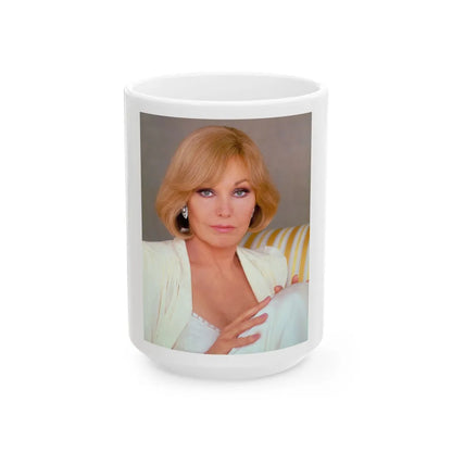 Kim Novak #316 (Vintage Female Icon) White Coffee Mug-15oz-Go Mug Yourself