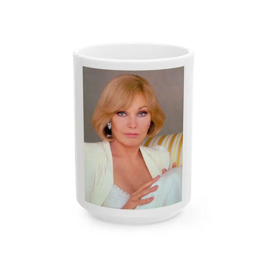 Kim Novak #316 (Vintage Female Icon) White Coffee Mug-15oz-Go Mug Yourself