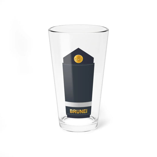09.RBrAF OC (Brunei) (Military Rank) Pint Glass 16oz 16oz - Go Mug Yourself