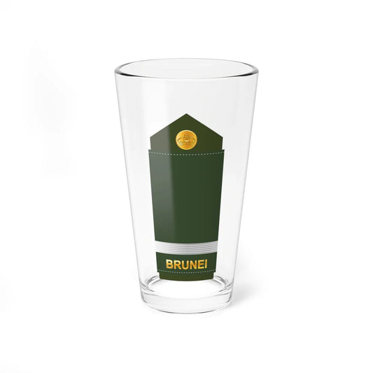 09.RBrLF OC (Brunei) (Military Rank) Pint Glass 16oz 16oz - Go Mug Yourself