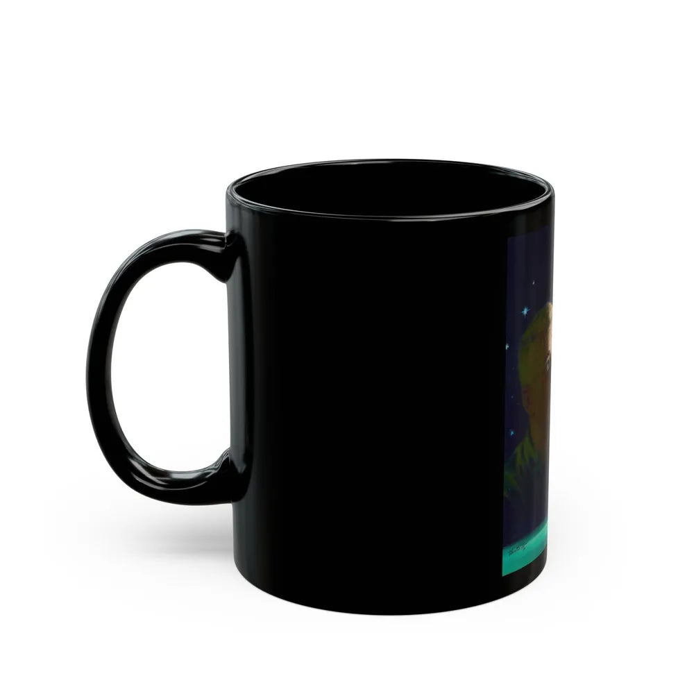 Dreaming About Space - Black Coffee Mug-Go Mug Yourself