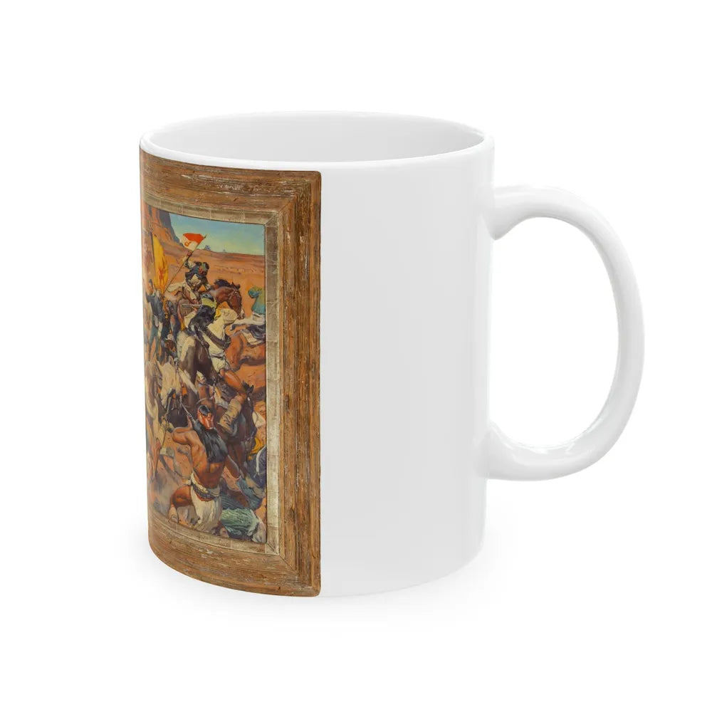 Fort Apache (Argosy Pictures, 1948) - White Coffee Mug-Go Mug Yourself