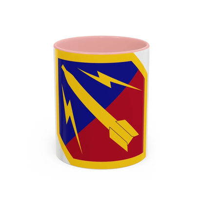 Ordnance Missile Command (U.S. Army) Accent Coffee Mug-11oz-Pink-Go Mug Yourself