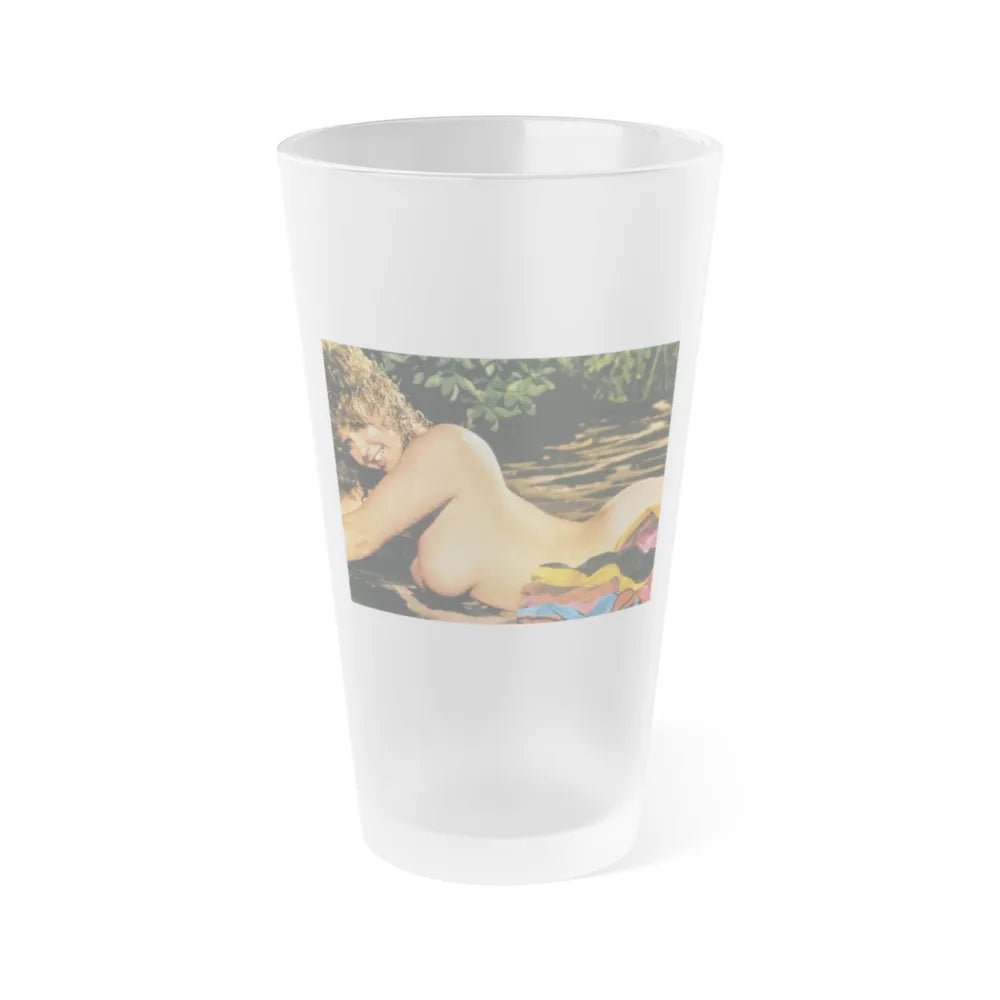 Linda Blair #225 - Topless (Vintage Female Icon) Frosted Pint 16oz-16oz-Frosted-Go Mug Yourself