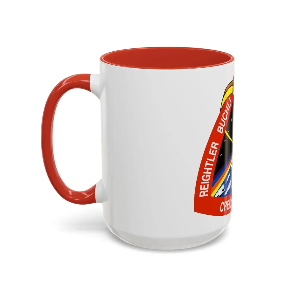 STS 48 (NASA) Accent Coffee Mug-Go Mug Yourself