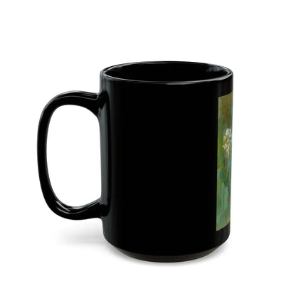 Blonde in the Reeds - Black Coffee Mug-Go Mug Yourself