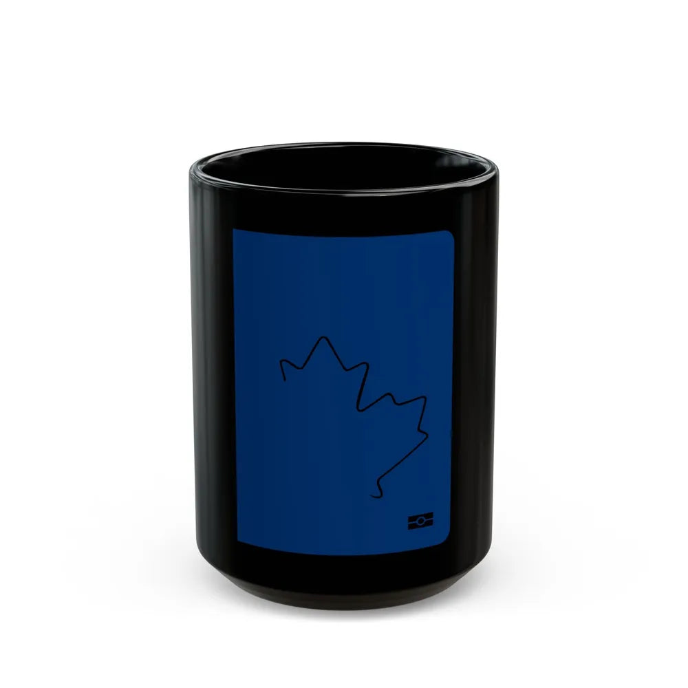 Canadian Travel Document - Black Coffee Mug-15oz-Go Mug Yourself