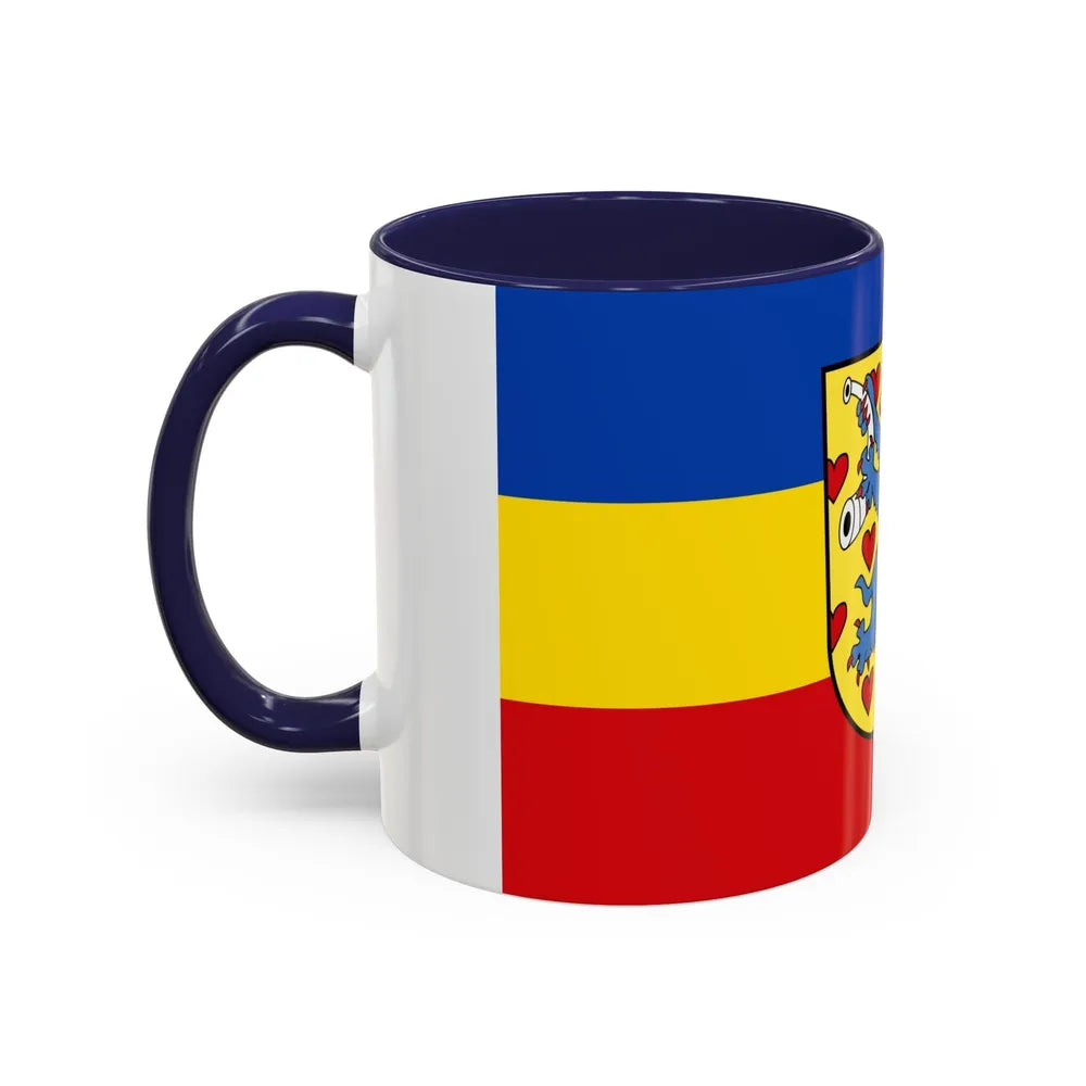 Flag of Gifhorn Germany - Accent Coffee Mug-Go Mug Yourself