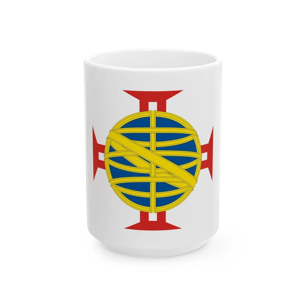 Coat of arms of the Provincia Cisplatina - White Coffee Mug-15oz-Go Mug Yourself