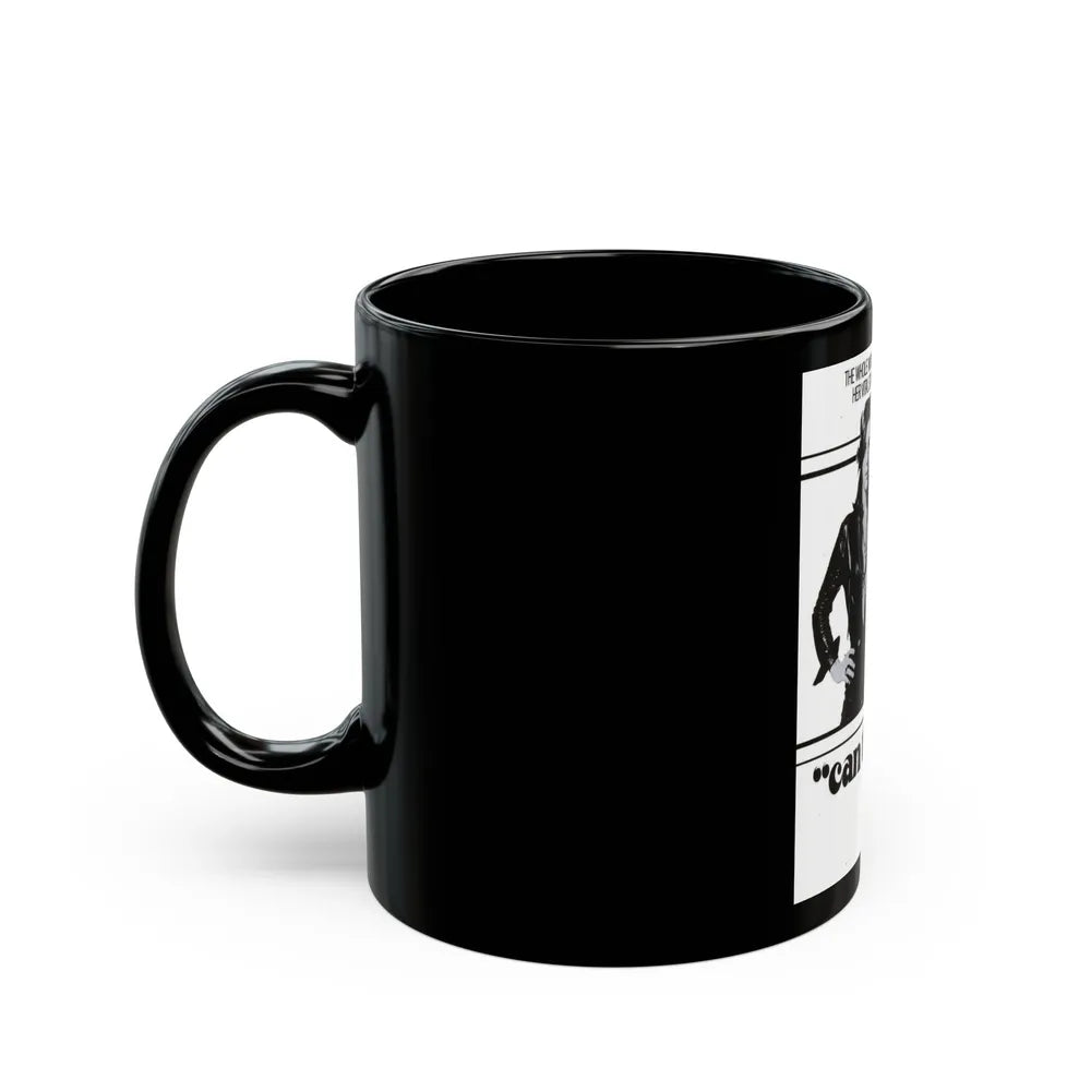 Suzi Quatro 1973 (Music Poster) Black Coffee Mug-Go Mug Yourself