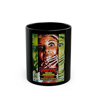 DR. PHIBES RISES AGAIN! (2) 1972 Movie Poster - Black Coffee Mug-11oz-Go Mug Yourself