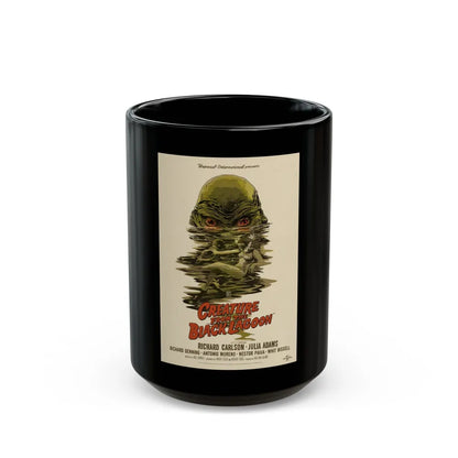 CREATURE FROM THE BLACK LAGOON (10) 1954 Movie Poster - Black Coffee Mug-15oz-Go Mug Yourself