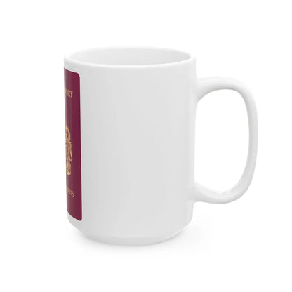 Cayman Islands Passport - White Coffee Mug-Go Mug Yourself