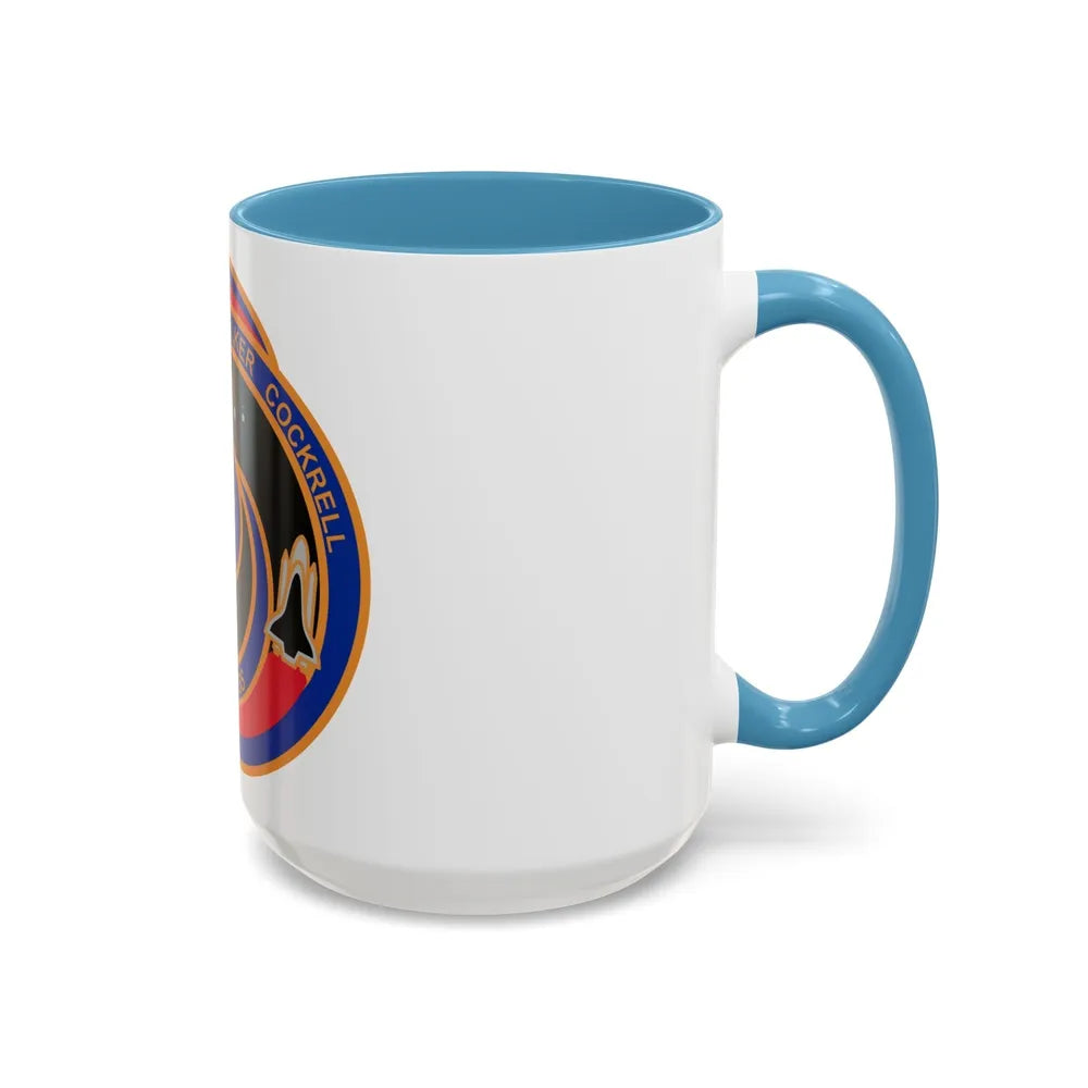 STS 69 (NASA) Accent Coffee Mug-Go Mug Yourself