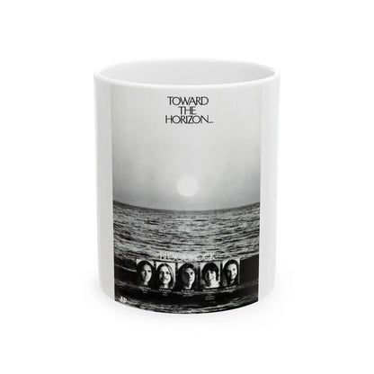 Bloodrock 1972 (Music Poster) White Coffee Mug-11oz-Go Mug Yourself