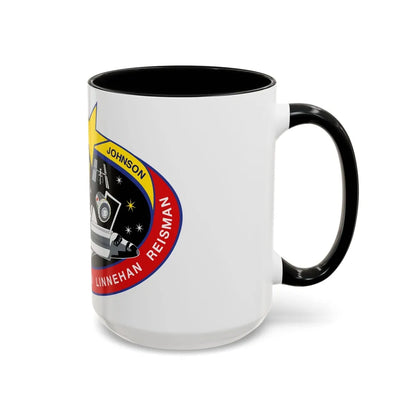 STS 123 (NASA) Accent Coffee Mug-Go Mug Yourself