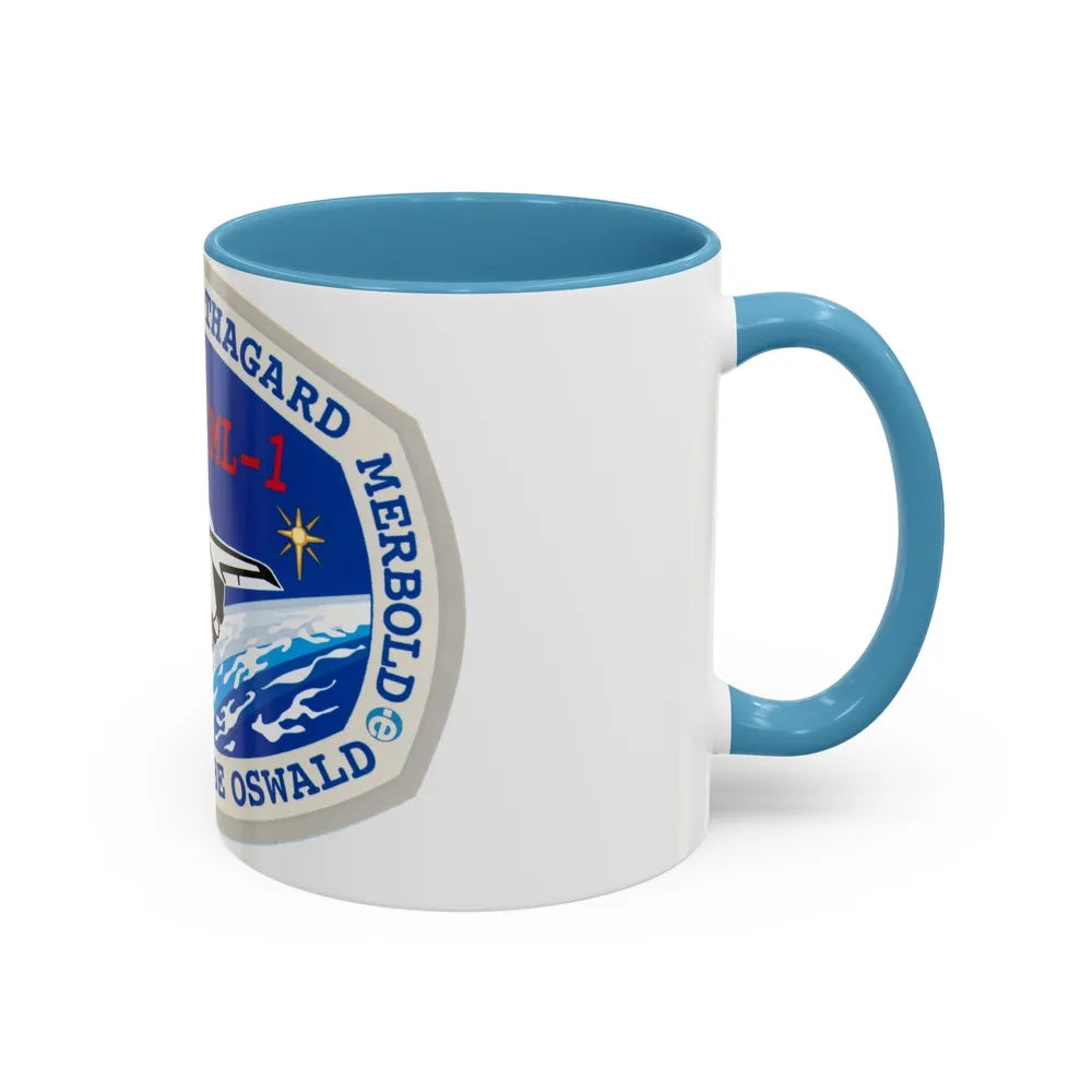 STS 42 (NASA) Accent Coffee Mug-Go Mug Yourself