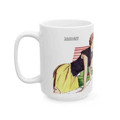 Collier's magazine illustration_1 - White Coffee Mug-Go Mug Yourself