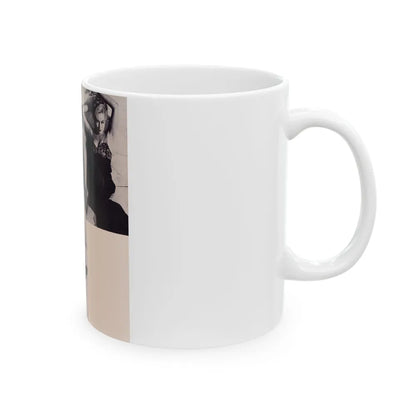 Julie Newmar #264 (Vintage Female Icon) White Coffee Mug-Go Mug Yourself