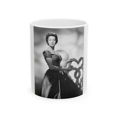 Barbara Rush #121 (Vintage Female Icon) White Coffee Mug-11oz-Go Mug Yourself