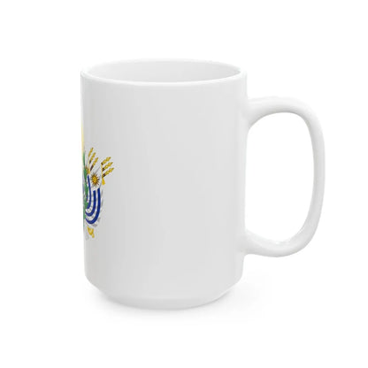 Coat of arms of Uruguay (1829-1908) - White Coffee Mug-Go Mug Yourself