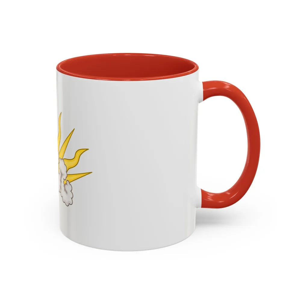 Sunburst Badge - Accent Coffee Mug-Go Mug Yourself